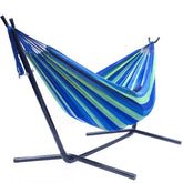 Double Hammock with Steel Stand - Sorbus Home